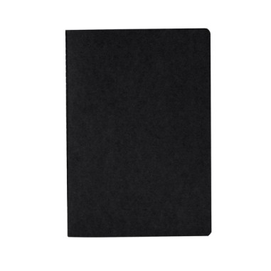 Libreta A5 elaborado con cartón reciclado. 60 hojas rayadas.
