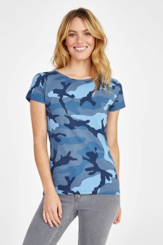 CAMISETA MUJER CUELLO REDONDO