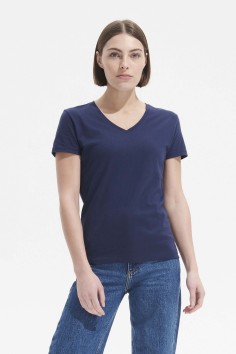 CAMISETA DE MUJER DE CUELLO DE PICO GALICIA