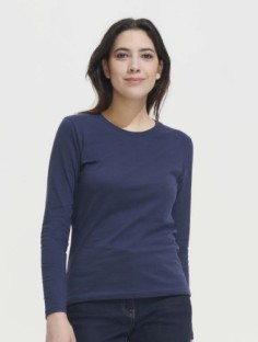 Camiseta manga larga mujer, ecónomica