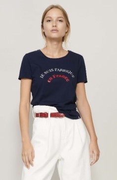 Camiseta manga corta mujer
