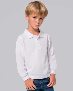 Polo unissexo Kid LS