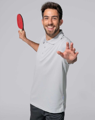 Man Heavy Sport Pique Polo
