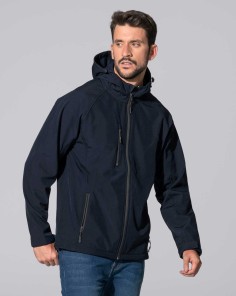CASACO SOFTSHELL COM CAPUZ