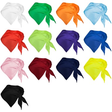 pañuelo cuello festejos varios colores