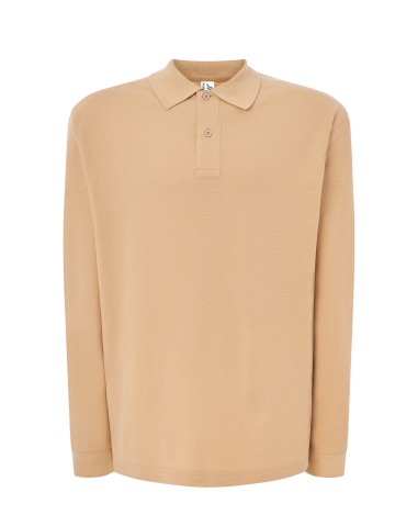 Polo regular LS para homem
