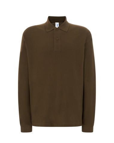 Polo regular LS para homem