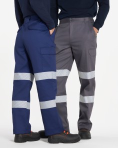 Pantalón Multibolsillos Con...